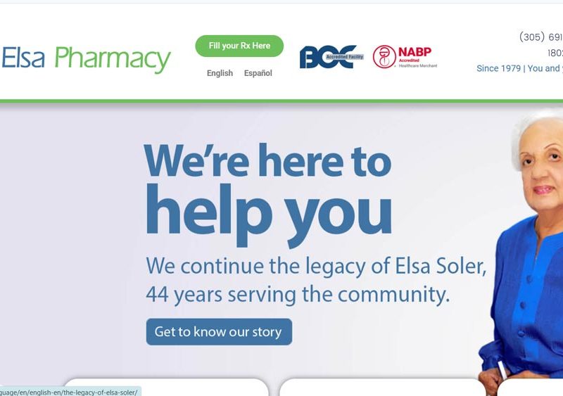 طراحی سایت شرکت السا فارما