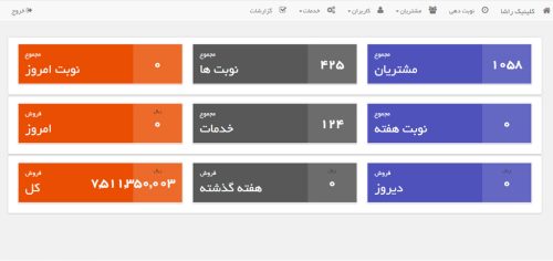 نرم افزار مدیریت کلینیک زیبایی