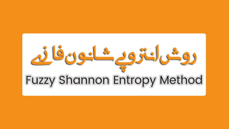 روش آنتروپی شانون فازی Fuzzy Shannon Entropy