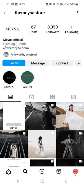 ادمین اینستاگرام فروشگاه لباس
