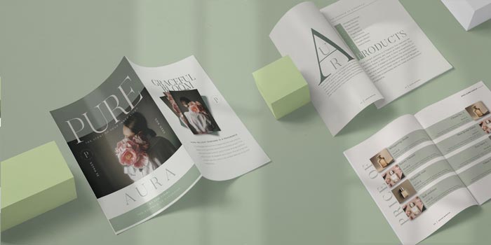 طراحی کاتالوگ عطر فروشی 1 نمونه طراحی کاتالوگ عطر فروشی