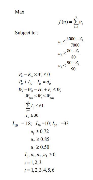 کاربرد مجموعه های فازی 12 تابع هدف اصلی