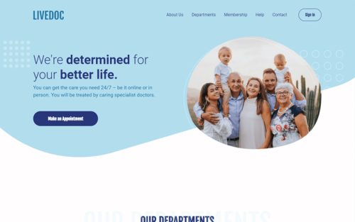 قیمت طراحی سایت پزشکی