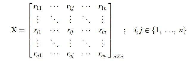 تشکیل ماتریس تصمیم&zwnj;گیری