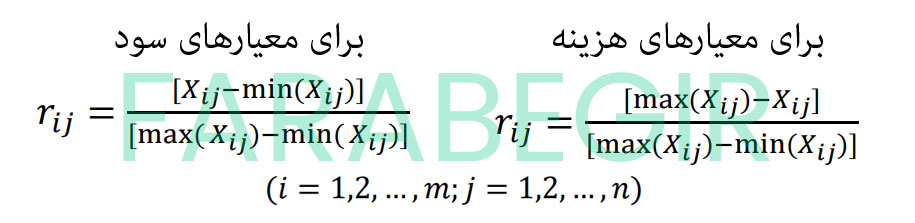 نرمال سازی در روش EXPROM