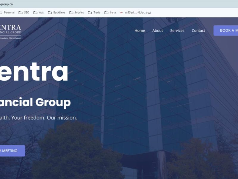 طراحی سایت بیمه بازنشستگان