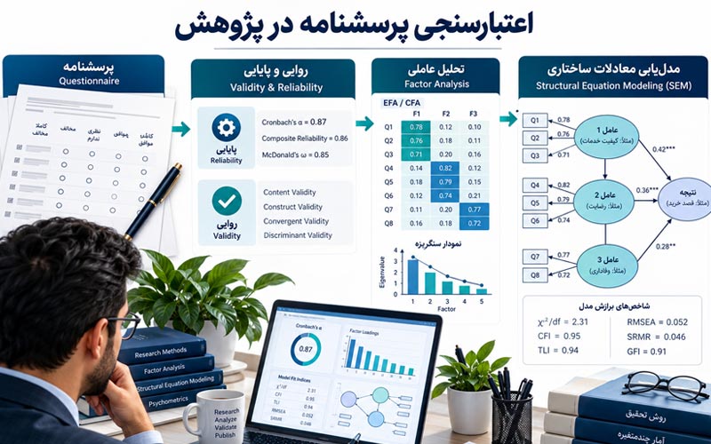 اعتبارسنجی پرسش نامه در پژوهش