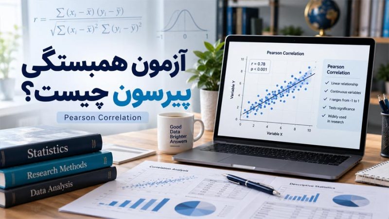 تفسیر خروجی آزمون همبستگی پیرسون در SPSS